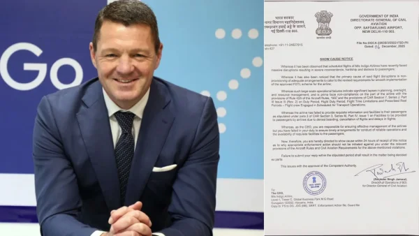 DGCA Show Cause To IndiGo CEO Govt Caps Fares, Orders Refunds Amid Flight Disruptions And No-Fee Changes