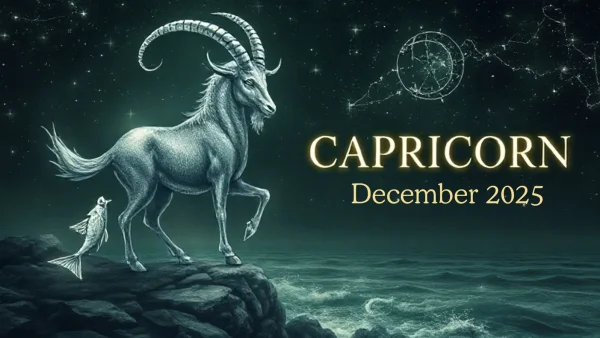 Capricorn December 2025: steady progress, clean slates, smart wins