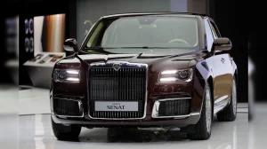 Aurus Senat: Putin's armoured limousine arrives in New Delhi