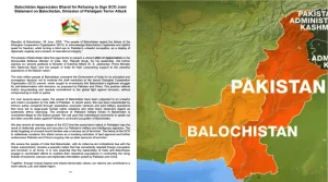 India rejects Pakistan's Balochistan allegations