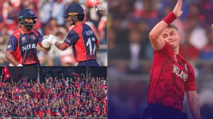 England Survive Nepal's Late Charge in T20 Thriller