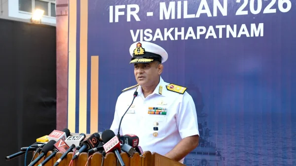 Indian Navy Unveils Milan Village for MILAN 2026