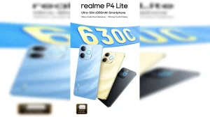 Realme P4 Lite 4G Debuts with 6,300mAh Battery