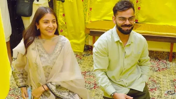 Virat and Anushka's Spiritual Visit to Vrindavan