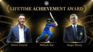 Gill, Mandhana Named BCCI Cricketers of the Year