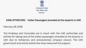 India Advises Nationals Stranded in UAE Airports