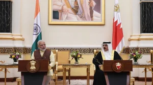 Modi Talks Gulf Security with Bahrain's King