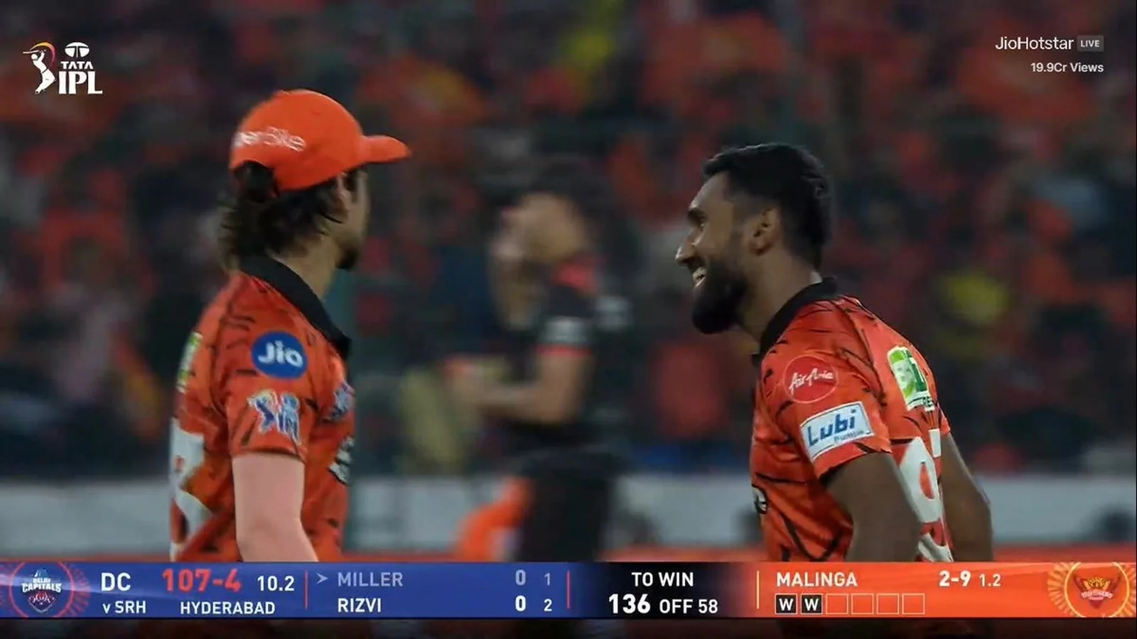 Malinga's Double Strike Boosts SRH in IPL 2026