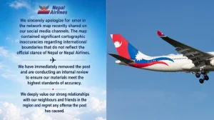 Nepal Airlines Apologises for Map Error