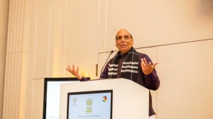 Rajnath Singh Hints at India's Role in Middle East Peace