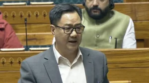 Rijiju Slams Opposition on Women's Quota Bill