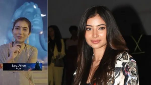 Sara Arjun Seeks Blessings at Mahakaleshwar Temple Amid Dhurandhar Success