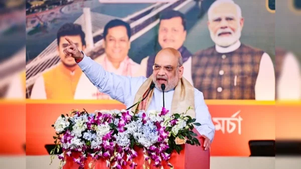 Shah Pledges Bengal Border Security in BJP Campaign
