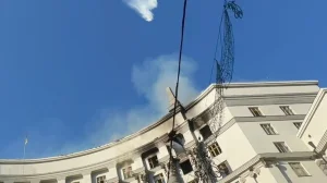 Ukraine Hits Russian Oil Station 1,500 km Away