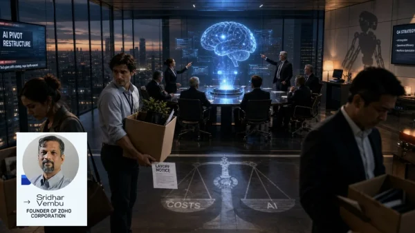Is AI the Convenient Scapegoat for Global Layoffs? Insights from Zoho’s Sridhar Vembu