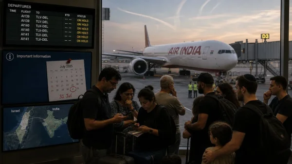 Air India Extends Tel Aviv-Delhi Flight Suspension Amid Geopolitical Concerns