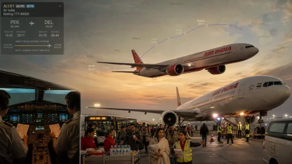 Air India’s San Francisco Flight Returns to Delhi After Mid-Flight Technical Issue