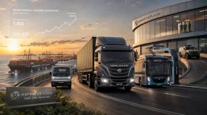 Ashok Leyland Q4 PAT Up 13%, Revenue Tops Rs 14,000 Crore