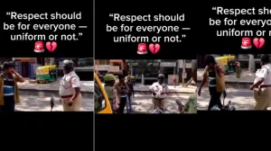 Bengaluru Officer Slaps Driver, Video Sparks Outrage