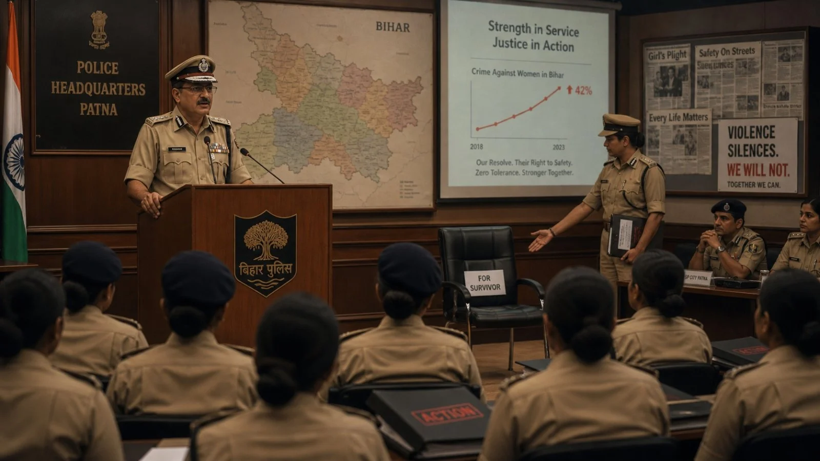 Bihar DGP: Alarming Rise in Gang-Rape Cases, Urgent Action Needed