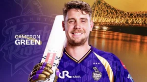 Cameron Green's 1,000 IPL Runs Milestone for KKR