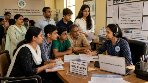 CBSE Board 2026: New Helpline and Email Support for Post-Result Queries