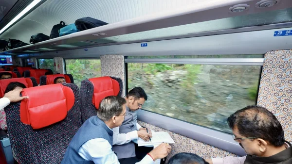 Maharashtra CM Fadnavis Takes Vande Bharat Train to Shirdi After PM Modi’s Fuel Conservation Appeal