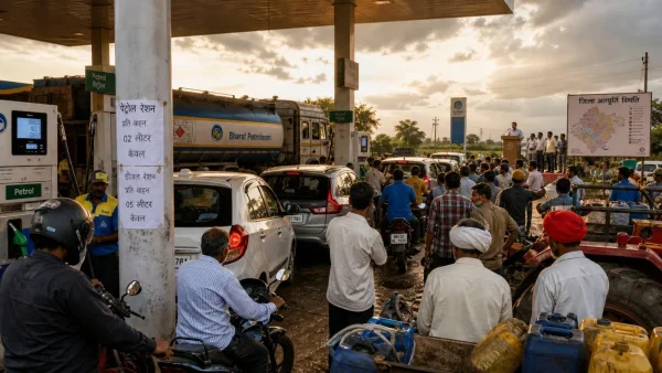 Maharashtra Sees 20% Rise in Fuel Sales Amid Panic Buying, Assures Stable Supply