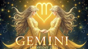 Gemini Monthly Horoscope December 2025: Career, Money, Love, Health