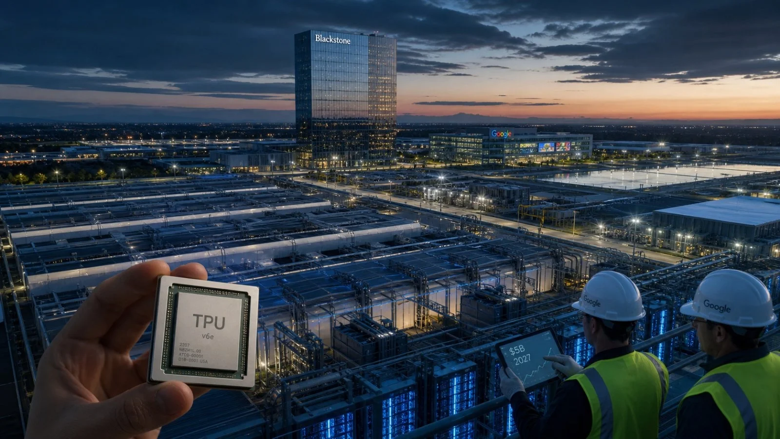 Google and Blackstone's AI Cloud Venture Targets Nvidia