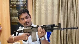 Kalighat OC Suspended Over Firearm Post During Repolling