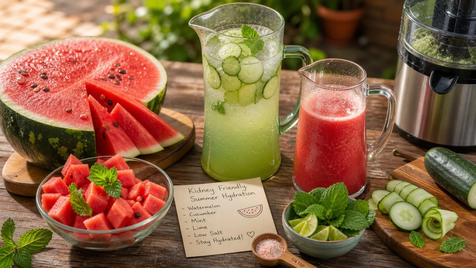 Kidney Health in Summer: 5 Tips for Hydration and Nutrition