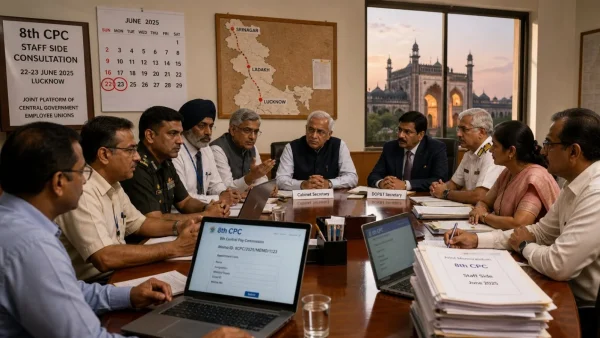 8th Pay Commission Heads to Lucknow: Key Dates, Eligibility, and Details