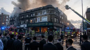 Fire Guts London's Largest Jewish Supermarket