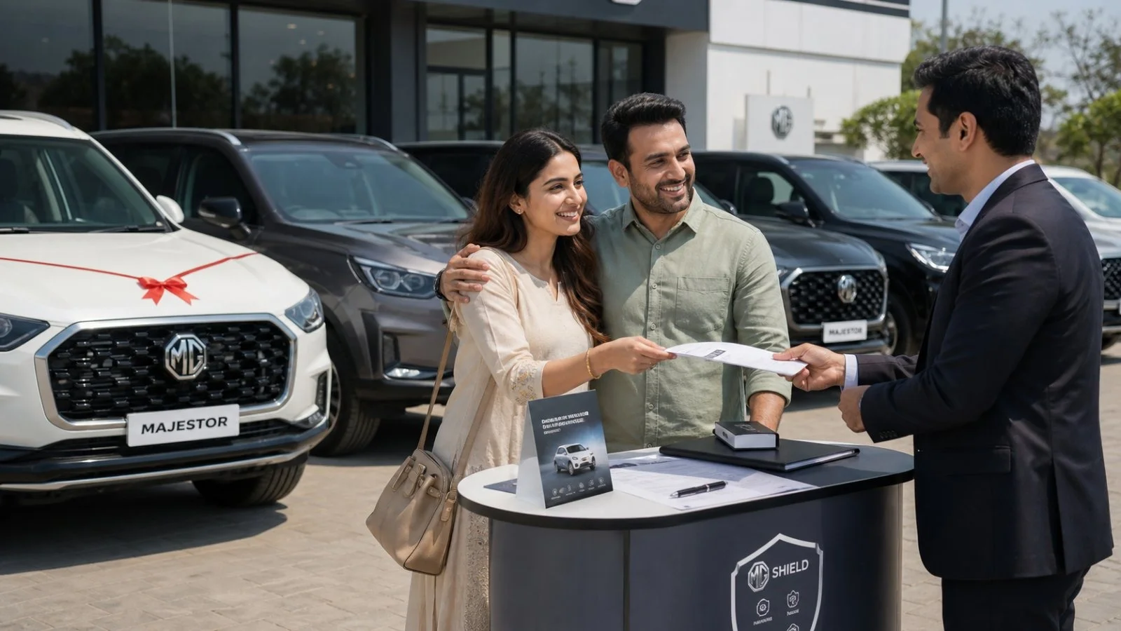 MG Majestor Debut: Luxury SUV Priced from Rs 40.99 Lakh