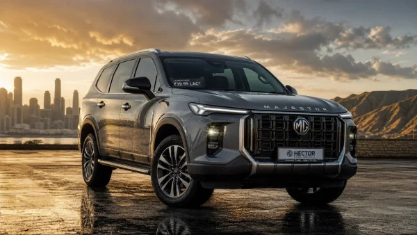 MG Majestor Debuts at Rs 40.99 Lakh, 4×4 Variant at Rs 44.99 Lakh with Premium Features