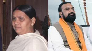 Rabri Devi Dares CM on Bungalow Eviction