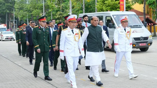 Defence Minister Rajnath Singh Honors Ho Chi Minh, Strengthens India-Vietnam Defence Ties