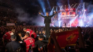Ricky Martin safe after tear gas at Montenegro show