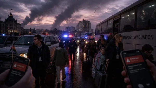 Russia Urges Diplomats and Foreigners to Exit Kyiv Amid New Strike Threats