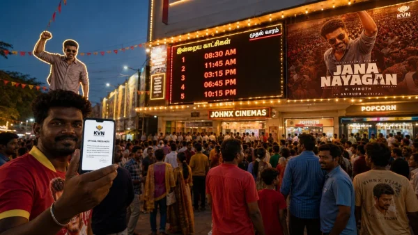 Tamil Nadu CM Vijay Approves 5 Shows Daily for New Films in First Week, Boosts Jana Nayagan