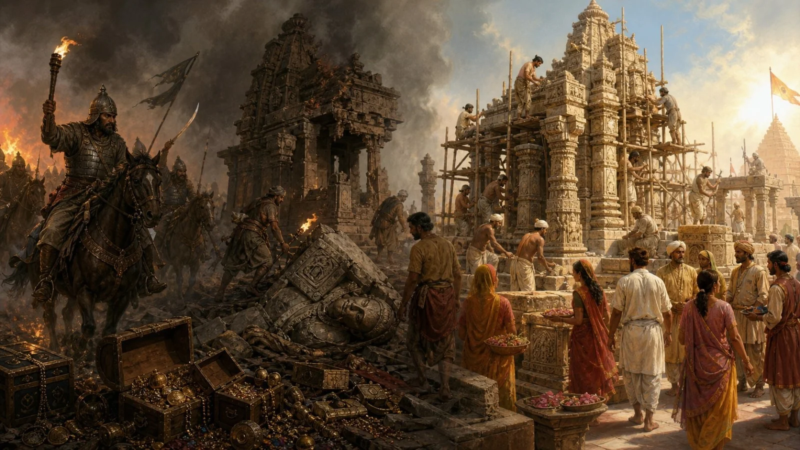 The Resilient Journey of Somnath Temple: Faith and Rebuilding