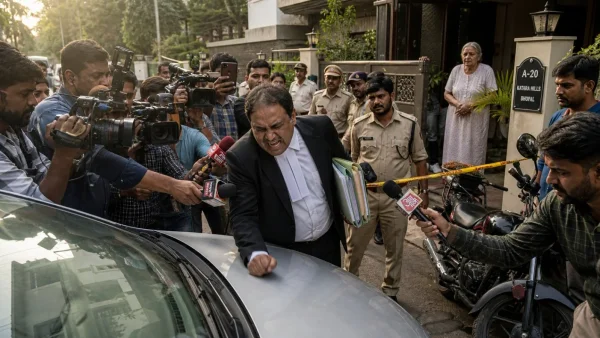 Twisha Sharma Case: Lawyer’s Outburst at Media Sparks Tensions in Bhopal
