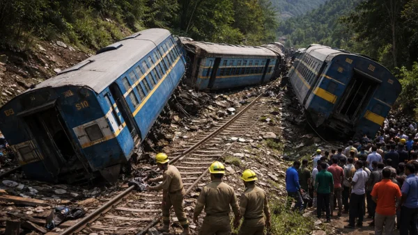 Ujjain Express Coaches Derail Near Rishikesh Amid Suspected Brake Failure