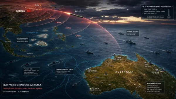 Australia Faces Growing Threat from China’s Expanding Long-Range Missile Arsenal