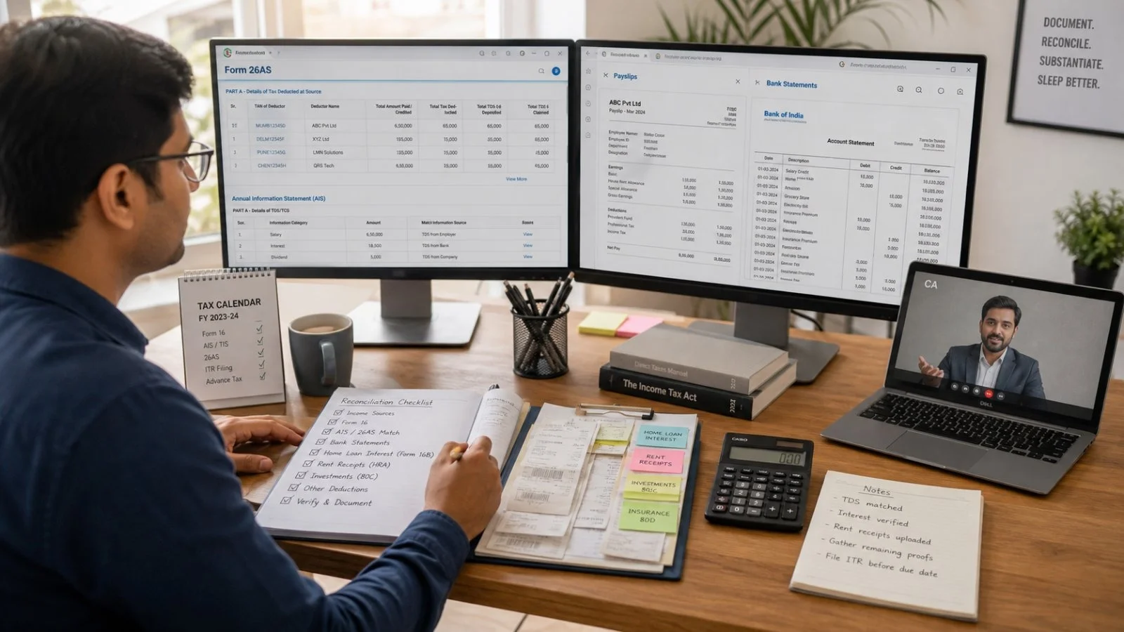 Avoiding Pitfalls in ITR Filing Without Form 16 for Salaried Taxpayers