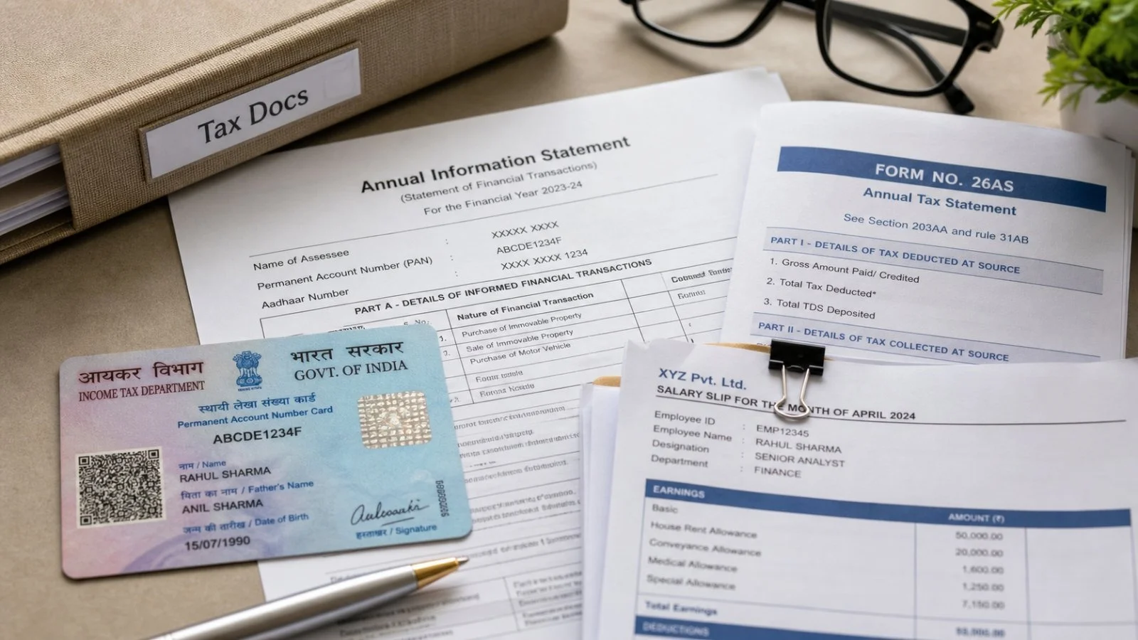 AY 2026-27 ITR Filing: Key Documents for Taxpayers