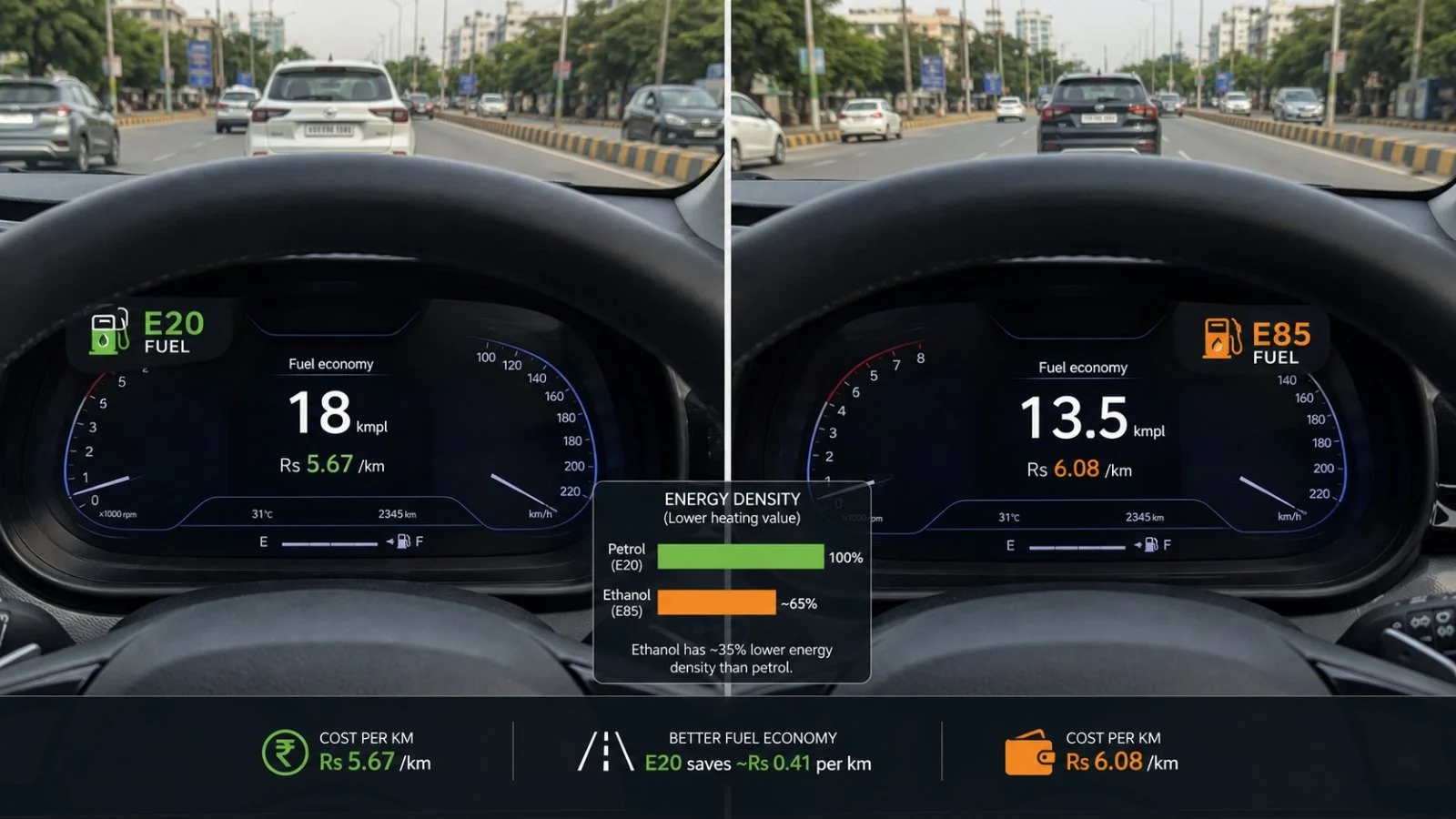 Delhi's E85 and E100 Fuel Pricing: A New Era of Ethanol Economics