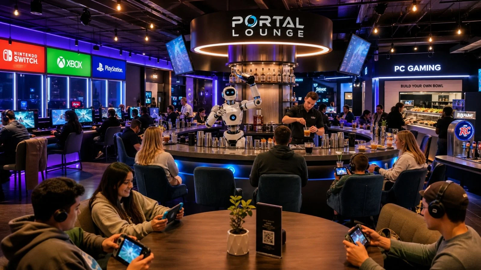 Gaming Lounges Offer New Airport Layover Experience