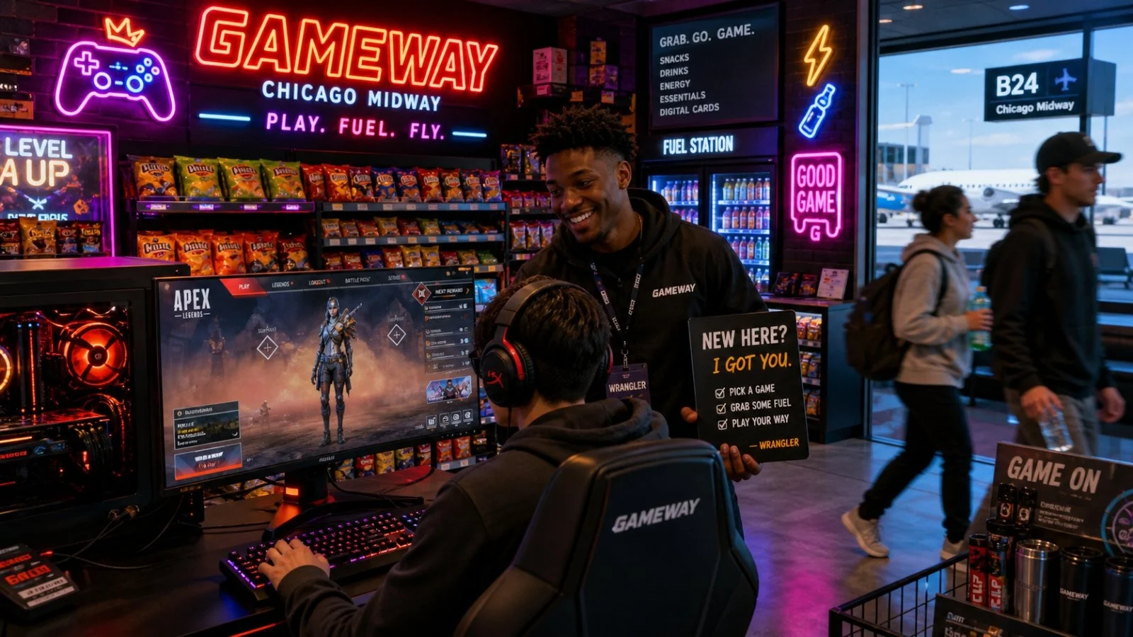 Gaming Lounges Transform Airport Layovers